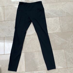 reebok womens black leggings; EXTRA SMALL